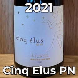 2021 Cinq Elus pinot noir